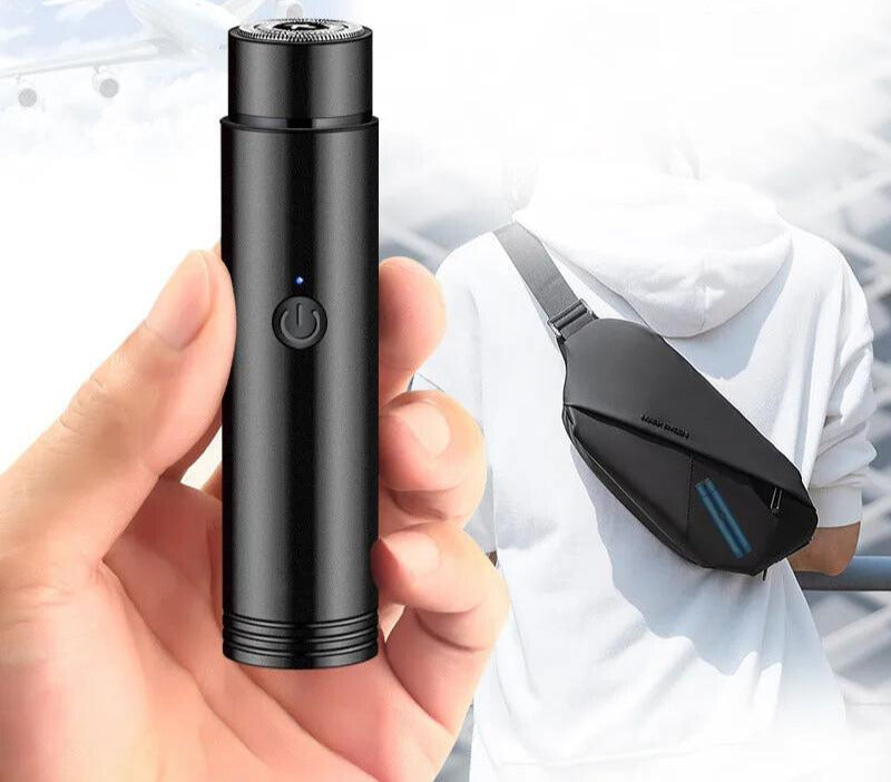 Barbeador Portátil Elétrico Profissional - UltraShave™
