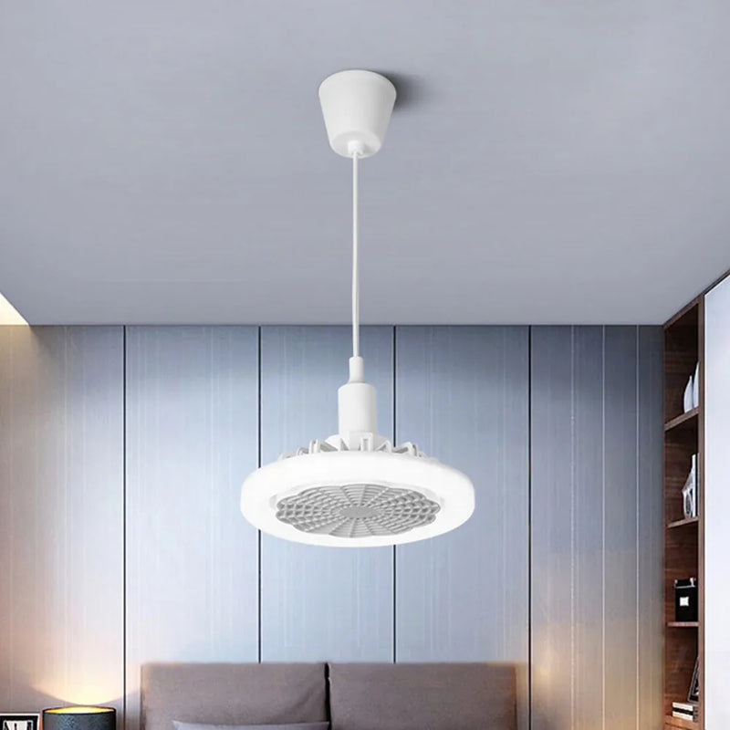 Luminária LED com Ventilador