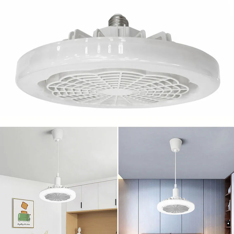 Luminária LED com Ventilador