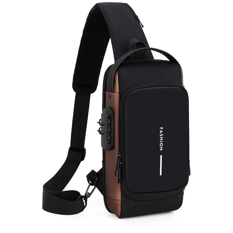 Bolsa Slim Bag™ - Mochila Anti-Furto com Senha USB