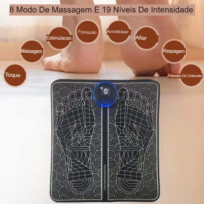 Tapete Massageador Elétrico para os Pés